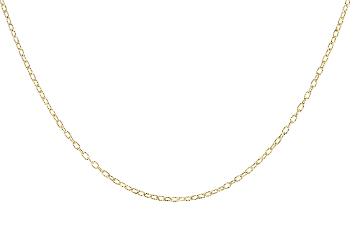 D282-87708: ROLO LG (18IN, 2.3MM, 14KT, LOBSTER CLASP)