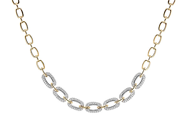 G282-83117: NECKLACE 1.95 TW (17 INCHES)