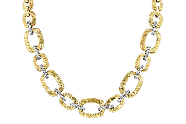 B015-54990: NECKLACE .48 TW (17 INCHES)