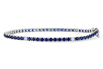 B283-74072: BRACELET 3.27 TW SAPP 3.52 TGW (7")