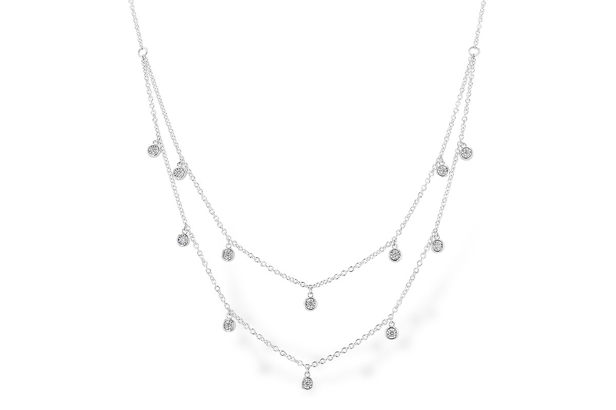 D282-83172: NECKLACE .22 TW (18 INCHES)