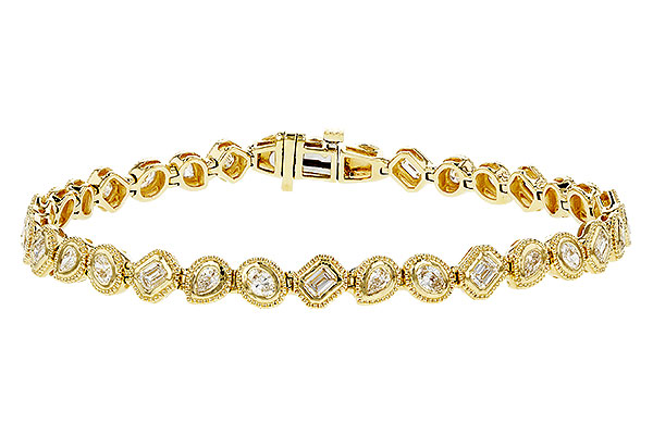 D283-80436: BRACELET 2.15 TW FANCY CUT DIAMONDS