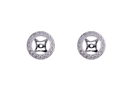 E192-87663: EARRING JACKET .32 TW (FOR 1.50-2.00 CT TW STUDS)