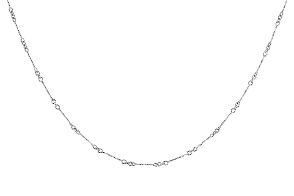 E282-87690: TWIST CHAIN (24IN, 0.8MM, 14KT, LOBSTER CLASP)