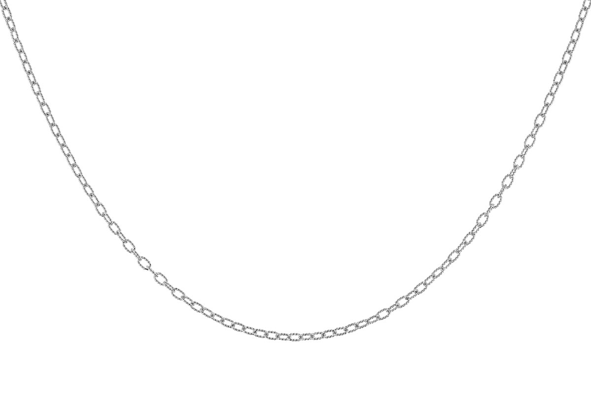 F282-87708: ROLO LG (20IN, 2.3MM, 14KT, LOBSTER CLASP)