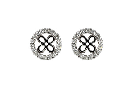 G196-49481: EARRING JACKETS .30 TW (FOR 1.50-2.00 CT TW STUDS)