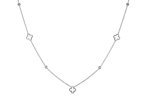 G283-74963: NECKLACE .20 TW (18")