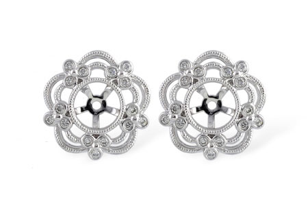 H194-67726: EARRING JACKETS .16 TW (FOR 0.75-1.50 CT TW STUDS)