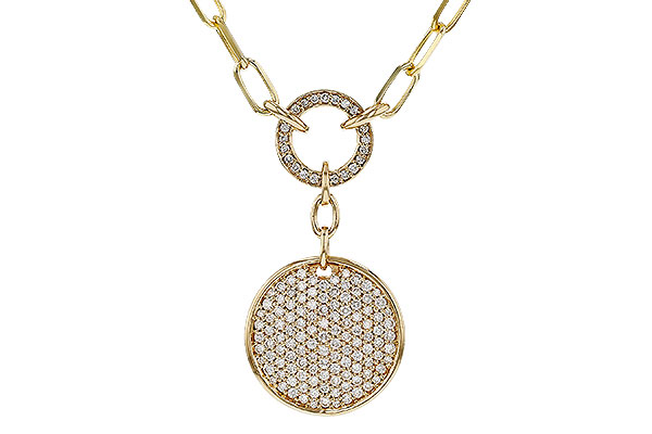 L283-74935: NECKLACE .92 TW (17")